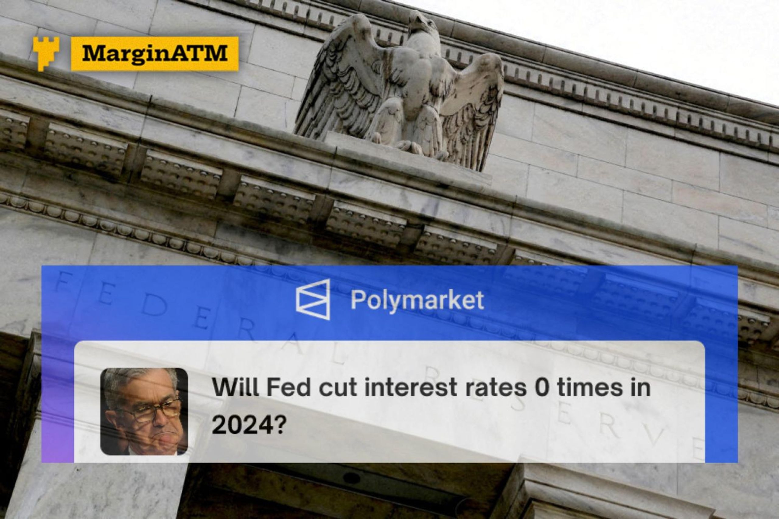 trader polymarket dự đoán xác suất fed không cắt lãi suất 2024