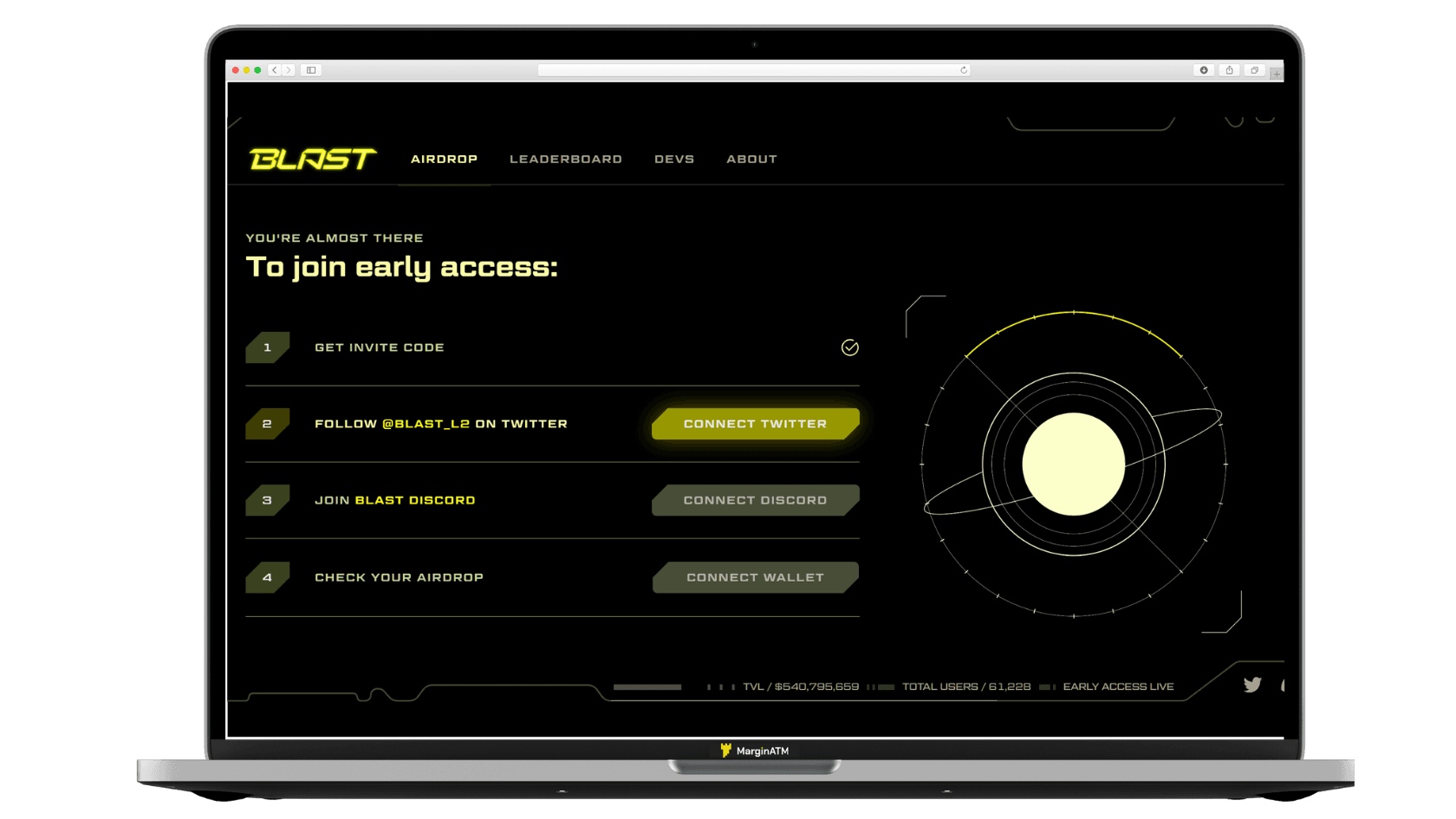 các nhiệm vụ  săn airdrop blast