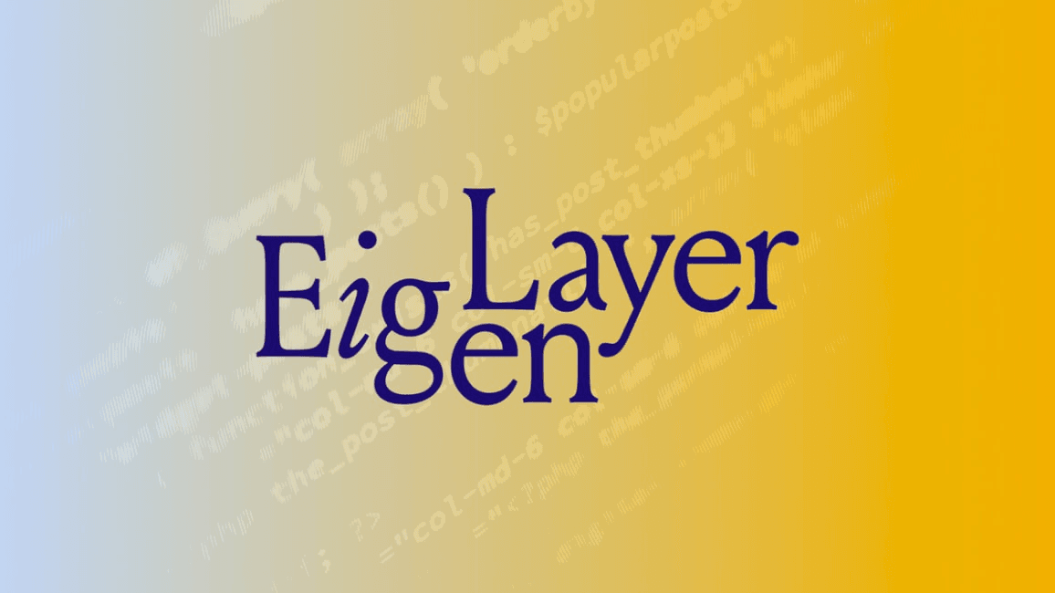 eigenlayer là bluechip được quan tâm trên ethereum