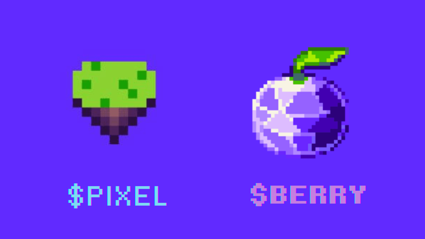 token pixel và berry
