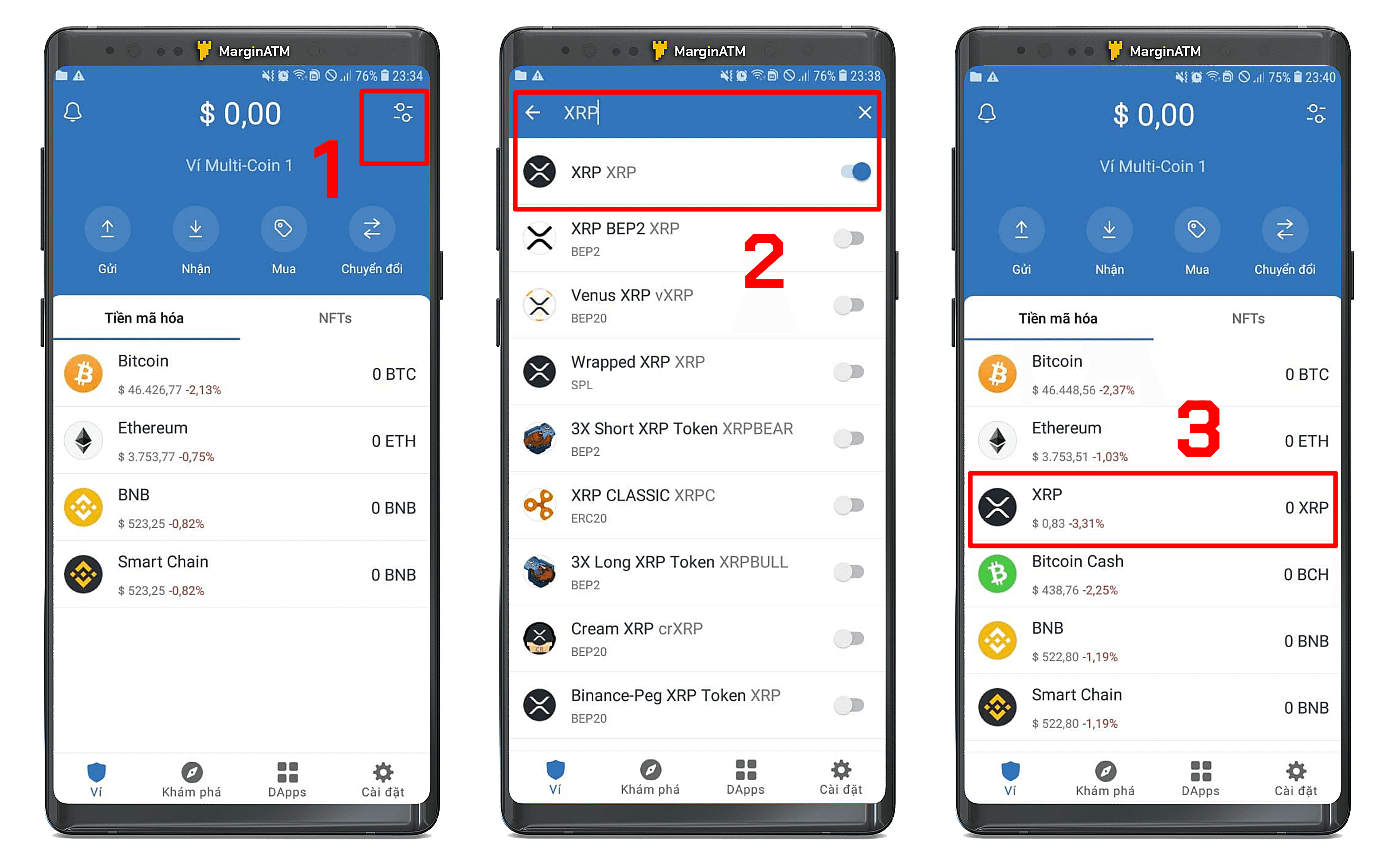 cách sử dụng trust wallet 3