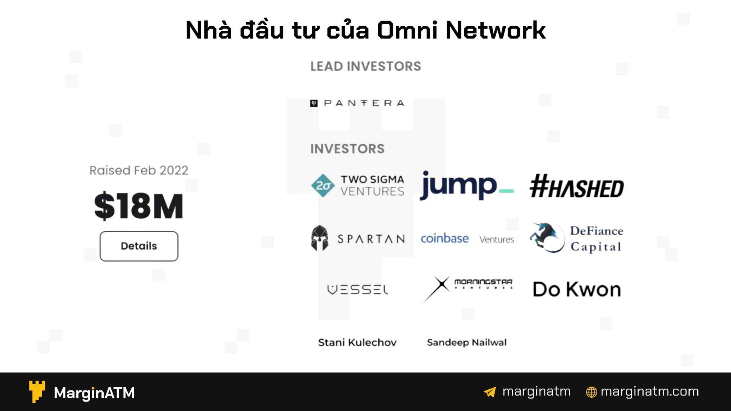nhà đầu tư của omni network