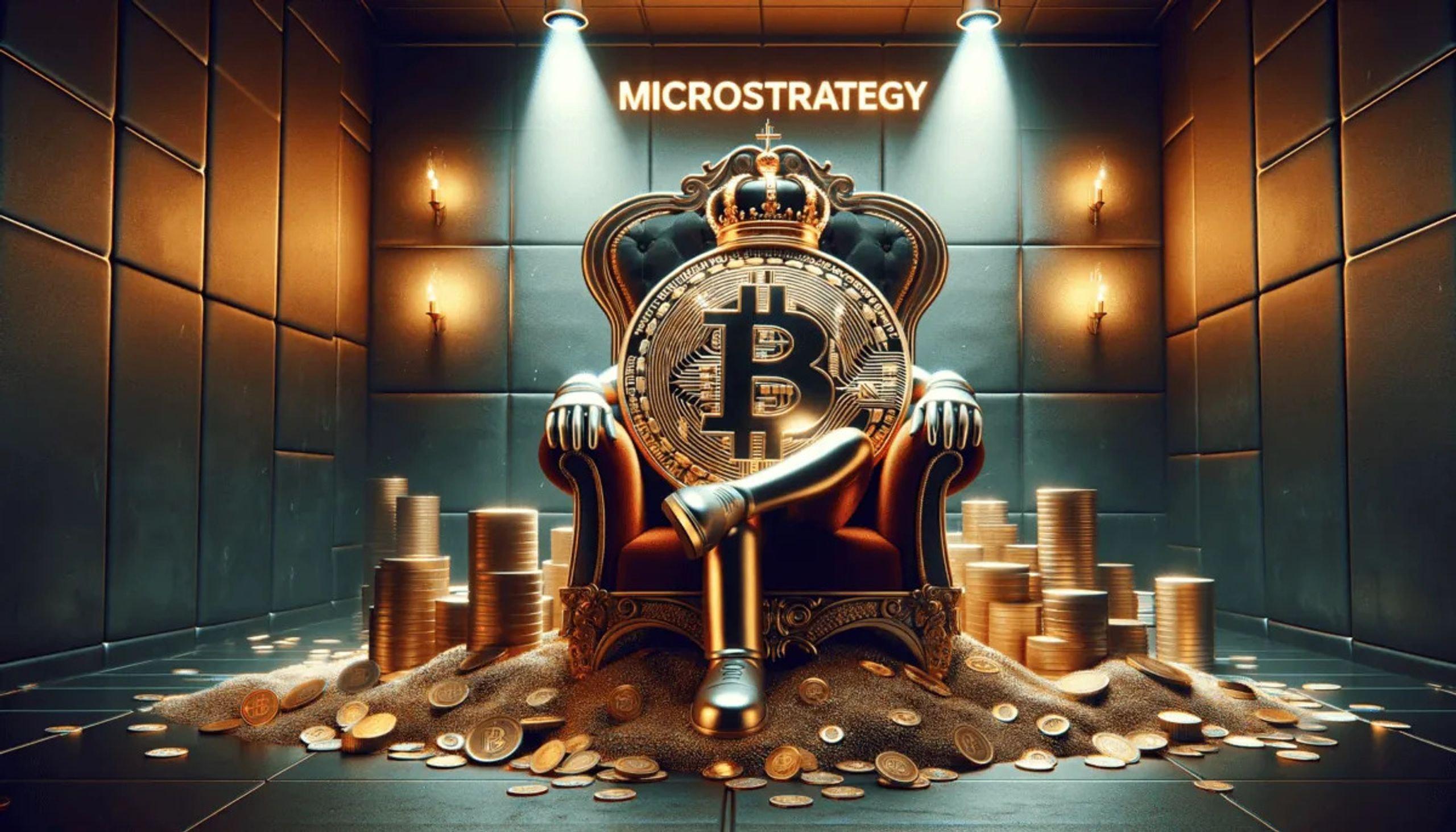 microstrategy đang có chiến lược đầu tư lớn vào bitcoin