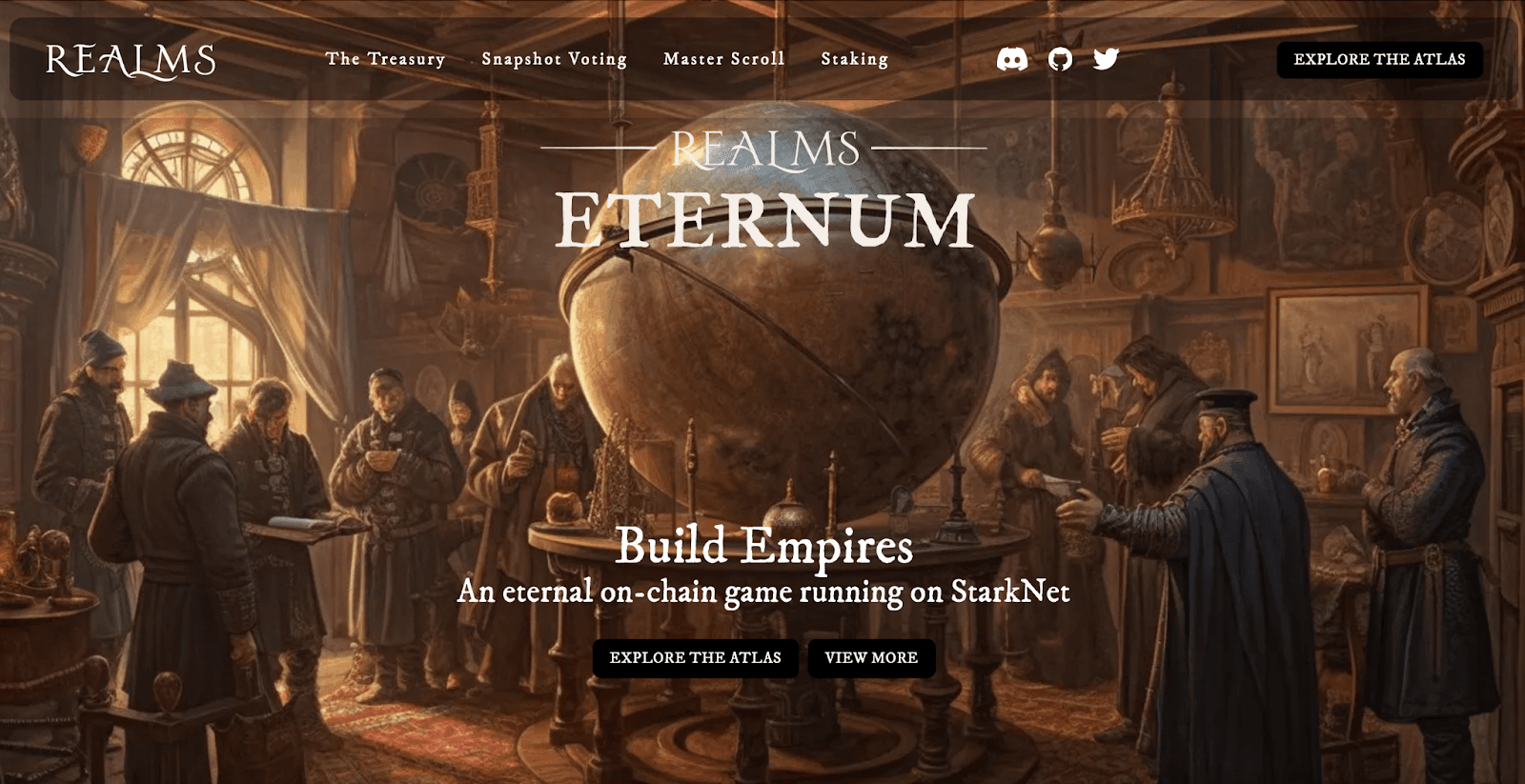 dự án realms eternum