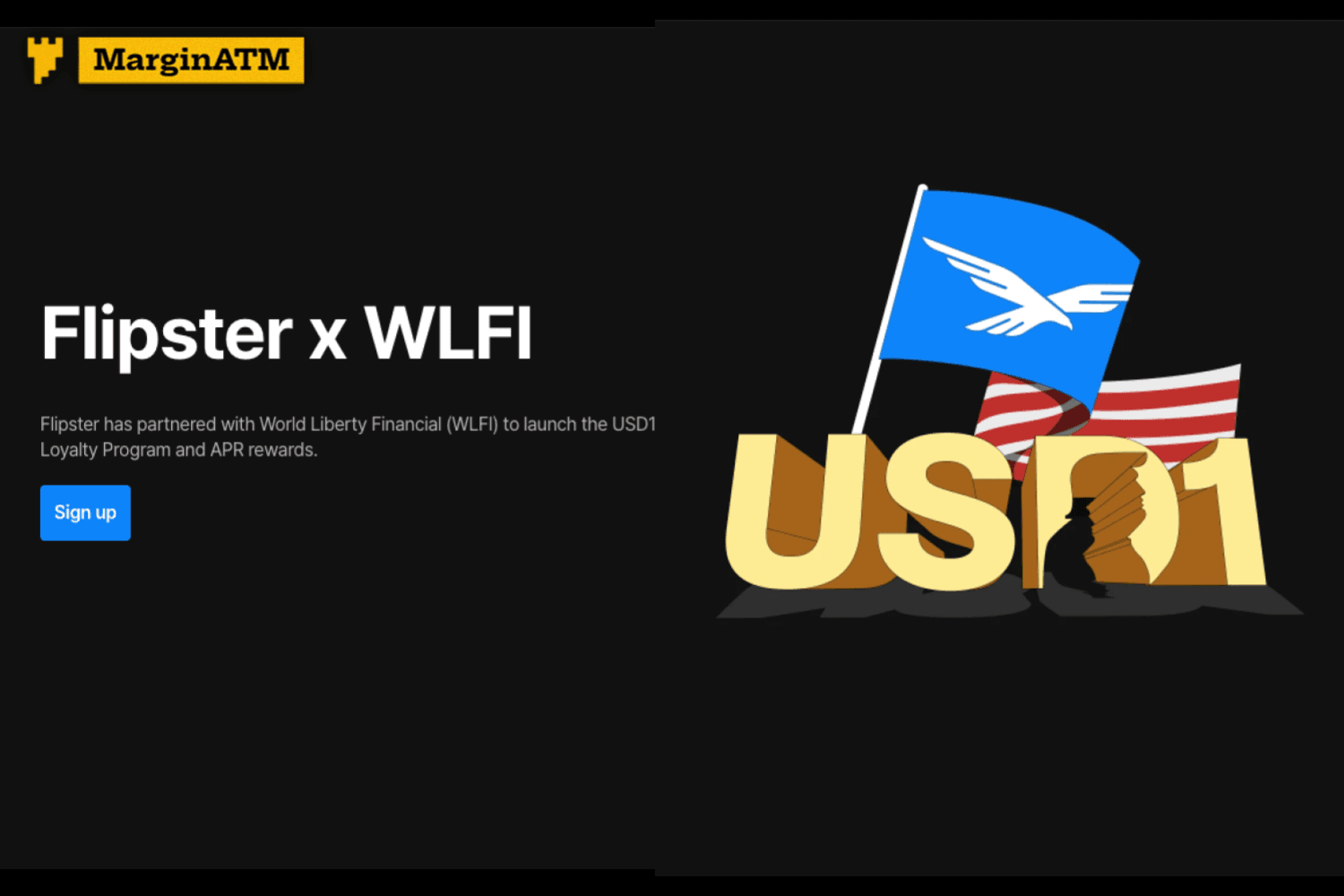 Flipster hợp tác WLFI ra mắt chương trình USD1 Loyalty